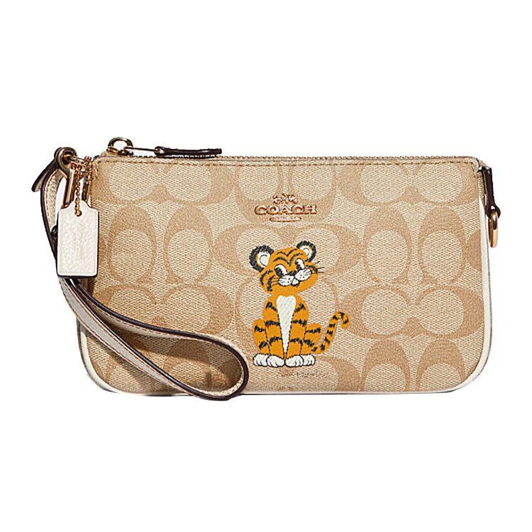 

Coach Women Signature Canvas Crossbody Bag Lightweight Daily Purse C7699-IMDQC Basic Set (Bag+Dust Bag)