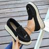 Spring Autumn Thick-soled One-piece Large-size Platform-style Retro Slippers for Lazy People, Casual Shoes