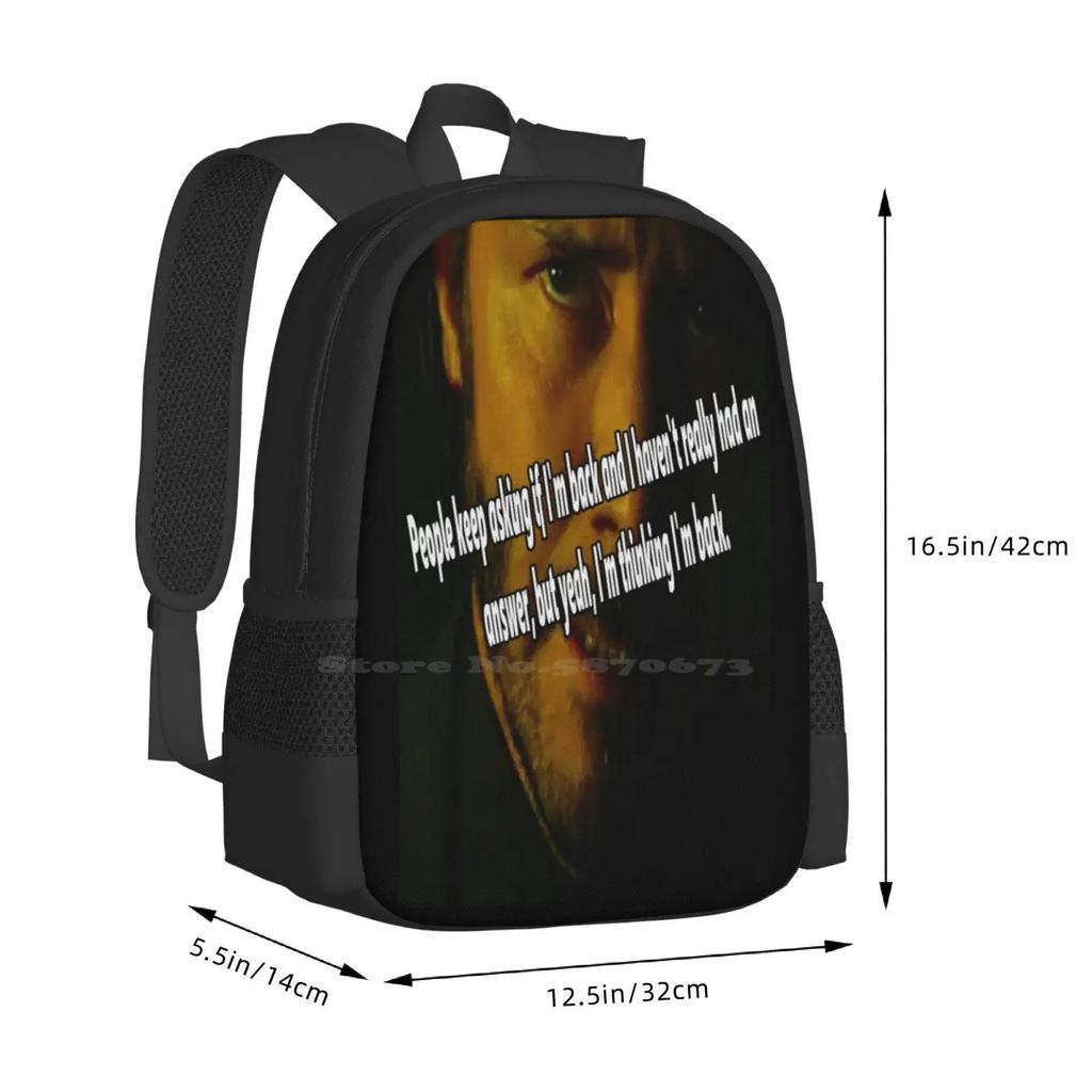 Goag-Phantom 22' Winter Collection Teen College Student Backpack Pattern Design Bags