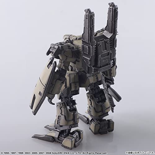 Front Mission Structure Arts 1/72 Scale Plastic Model Kit Series Vol. 1 Light Gray Ver. Giza Set of 4 [First Press Bonus: "FRONT MISSION STRUCTURE ART