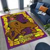 Scoobydoo Mystery Gang Printed Rug Nonslip Easyclean Carpet For Living Room Play Area Hallway Home Party Decor New Year Gift