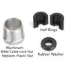 Replacement Accessories Engine Parts Replace 277001729 277000055 211100009 Steering Reverse Aluminum Cable Lock Nut Kit