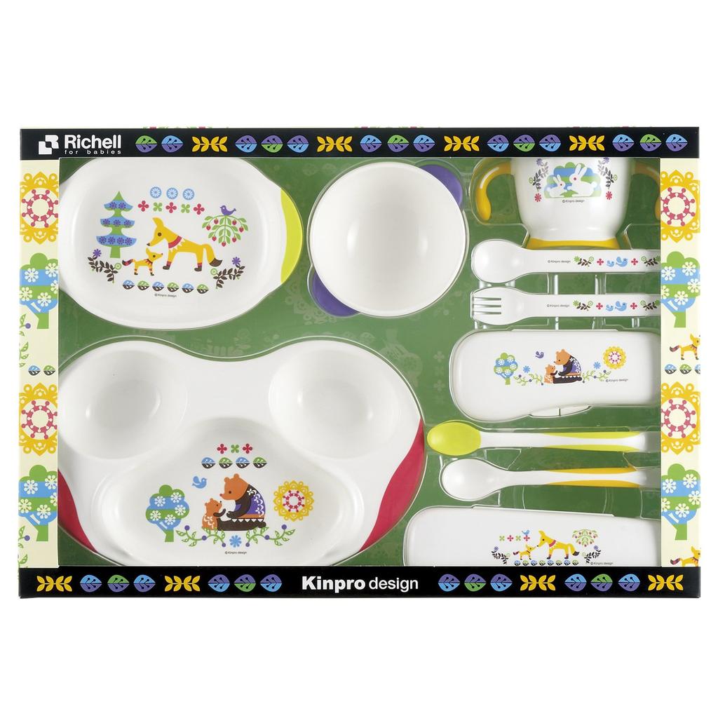 Richell Kinpro Baby Tableware Set MR KS-5