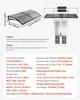Awnings for Door Entrance, 38 x 78 in, Exterior Front Door Window Awnings with Drainage & ABS Bracket, Rain Snow Sun Protection, Overhang