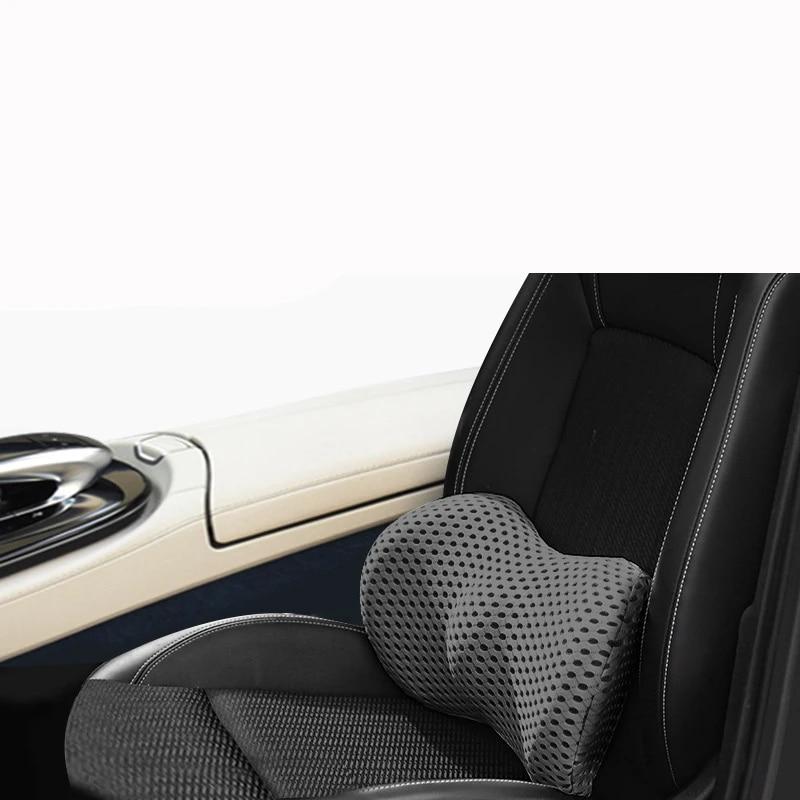 Car Headrest Pillow Support Travel Universal Soft Neck Pillows Cushion Memory Foam Car Lumbar Back Support Auto Headrest