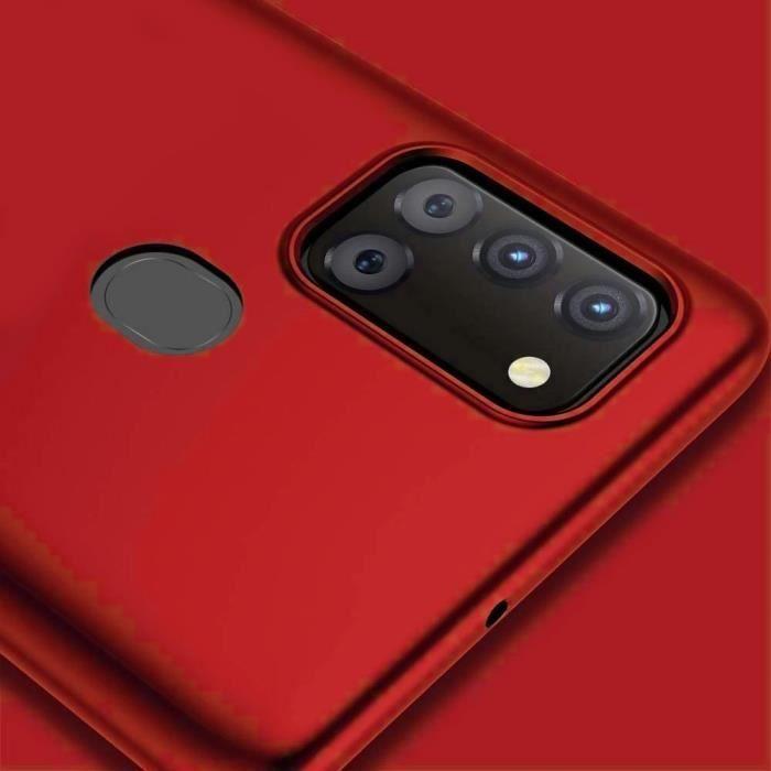 Coque - BOOLING - pour Samsung A21S - Silicone Doré - Souple - Pack 2 Verres Trempés