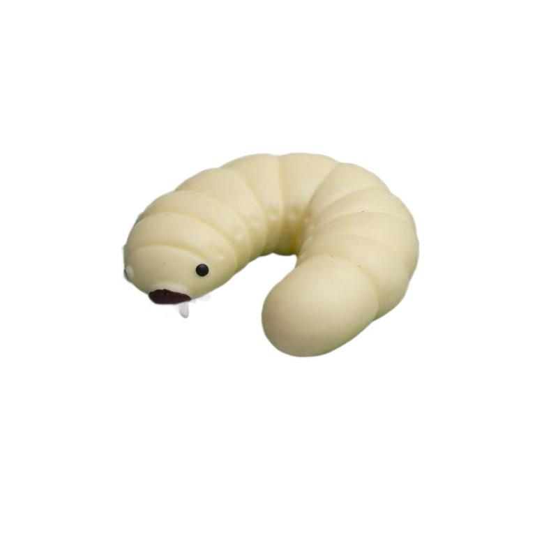 Stress Relief Soy Larvae Squeeze Caterpillar - Slow Rebound Toy