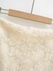 Elegant Summer Retro Jacquard Lace High-Waist Skirt for Women