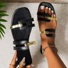 Women Casual Anti-slip Slippers Comfortable Outdoor Sandals Fashion Flat Slippers Elegant Designer Shoes Summer New Slides Women