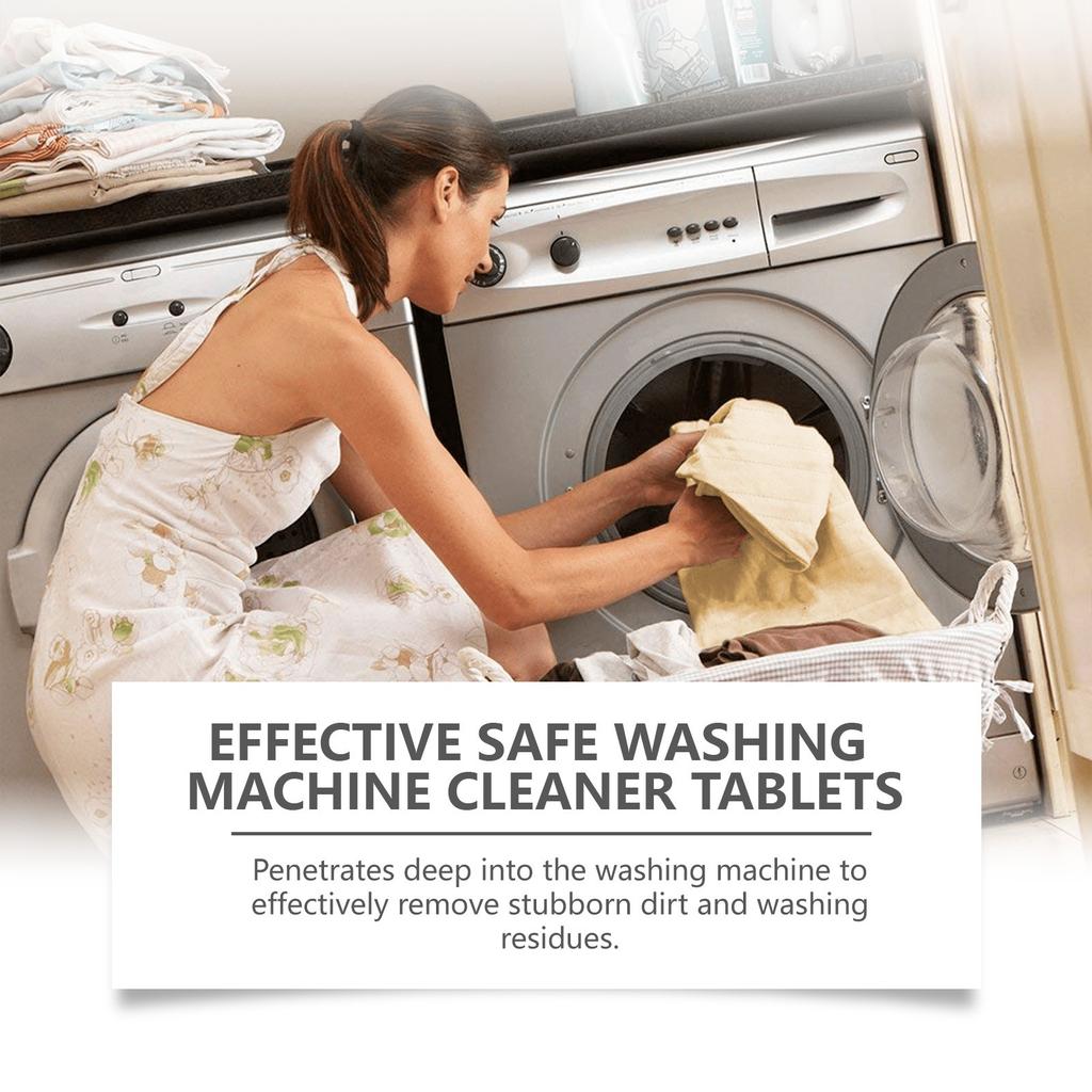 High Efficiency Washing Machine Cleaning Tablets, Washing Machine Cleaning Tablets Remove Dirt, Odor And Mold