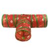 Christmas Cats Play Tunnel Toy Cats Play Tent Hideaways Tube Pet Entertainment Playtent Pet Interaction Tube Playtent Toy