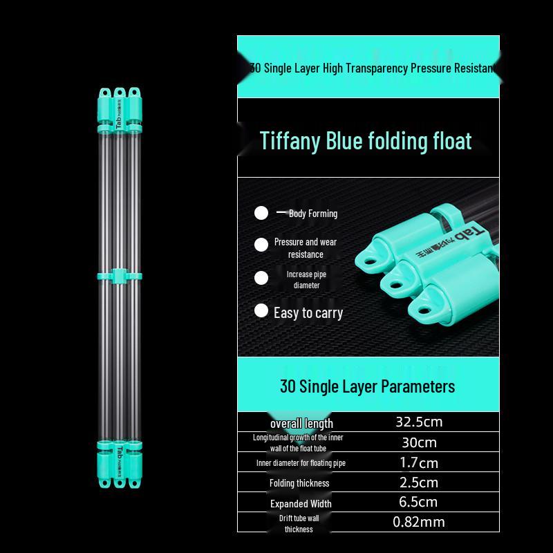 

Multi-Functional Folding Fishing Float Box: Large Capacity, Pressure-Resistant, Portable Storage Tube
