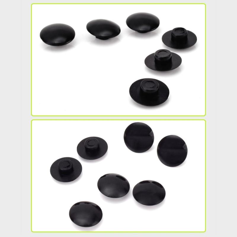 10Pcs Waterproofs Bicycles Stem Caps 6mm Bicycles Rubber Stem Top Cover Cycling Headset Stem Top Caps Enduring