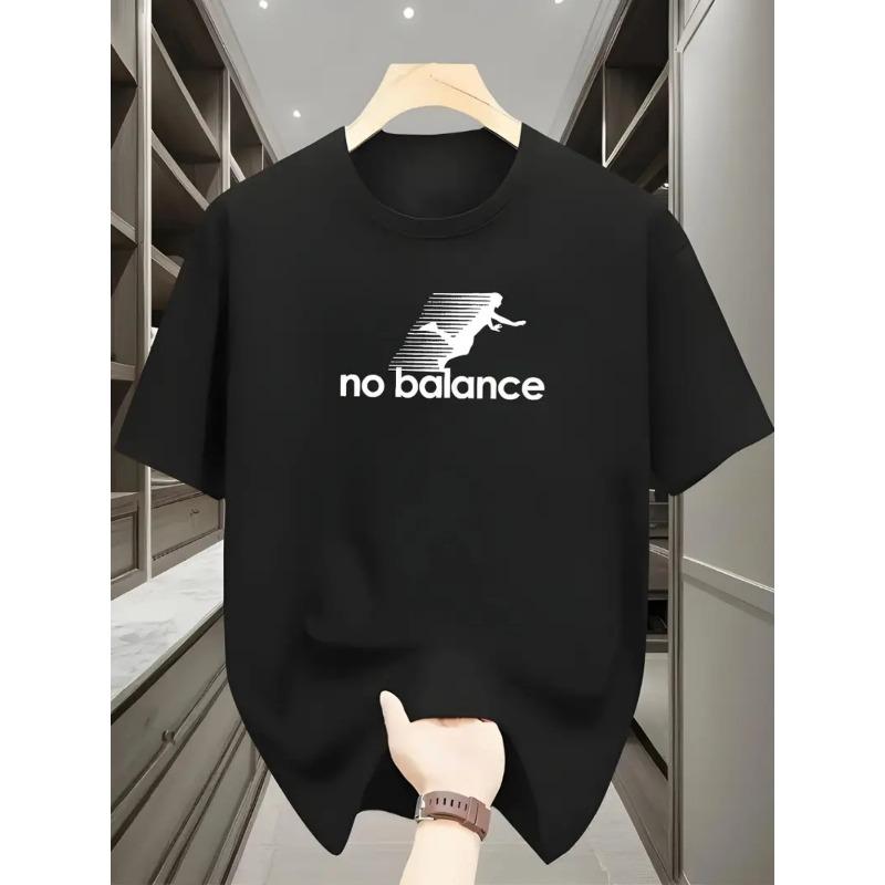 European sizes Summer Men s Outdoor Short Sleeve Casual Fashionable Cool Casual Men s Tee Tops Funny Comfort T-shirt for Men S чёрный