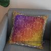 2D Colorful Beetle Pattern Throw Pillow Cover Pattern Cushion Cover Suitable For Sofa Bedroom Car Pillow Cover