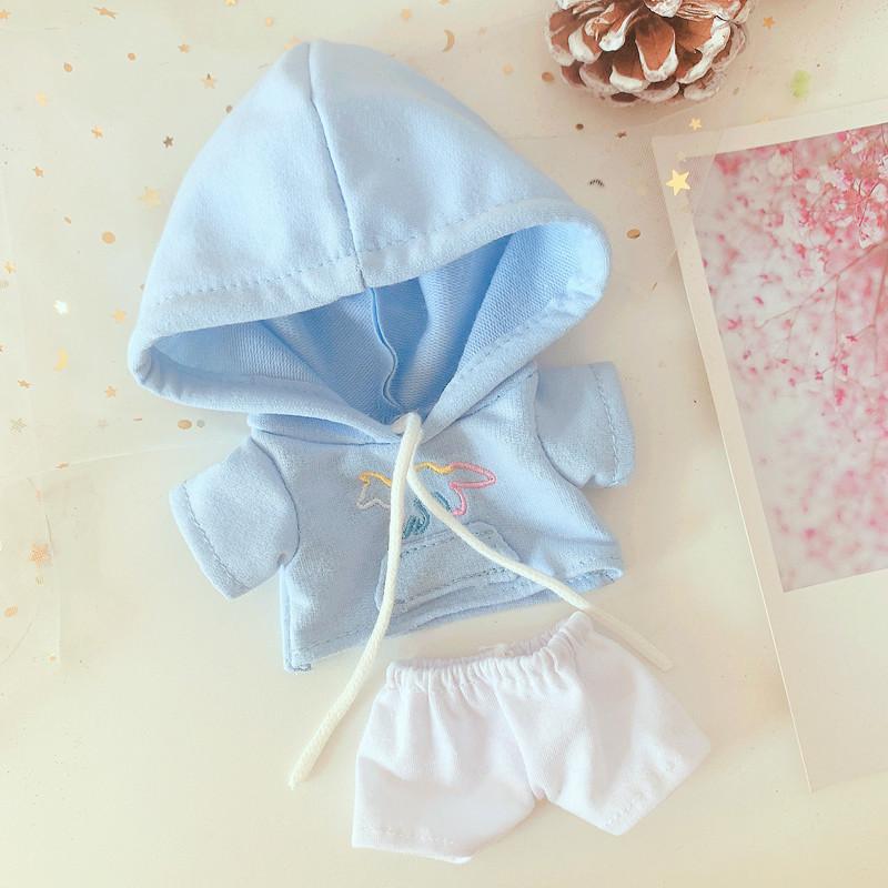 20cm Halloween Plush Doll's Clothes Pumpkin Hat pants Accessories star Korea Kpop EXO Idol Dolls Clothing Fans doll Lovely Gift