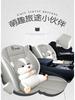 BYD Yuan PLUS Linen Cartoon Car Seat Cushion – Breathable, Full Wrap, Four Seasons Universal Cover.