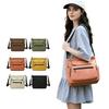 Lightweight Nylon Handbag Crossbody Bag Large Capacity Multi-Compartment Casual Daily Tote Travel Tote Shoulder Purse