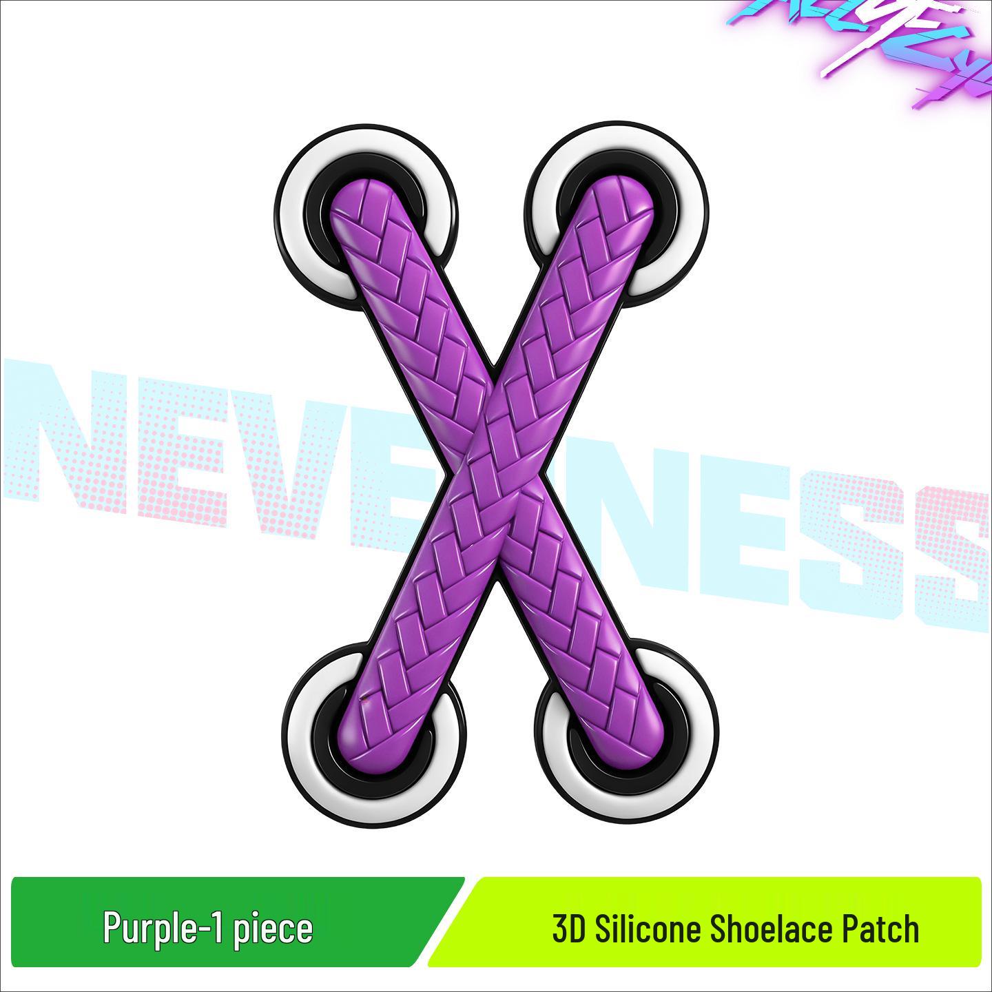

3D X-shaped Decorative Stickers for Sanyang Feidu Jango Motorcycles фиолетовый