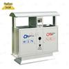 201 Stainless Steel Outdoor Sorting Waste Bin