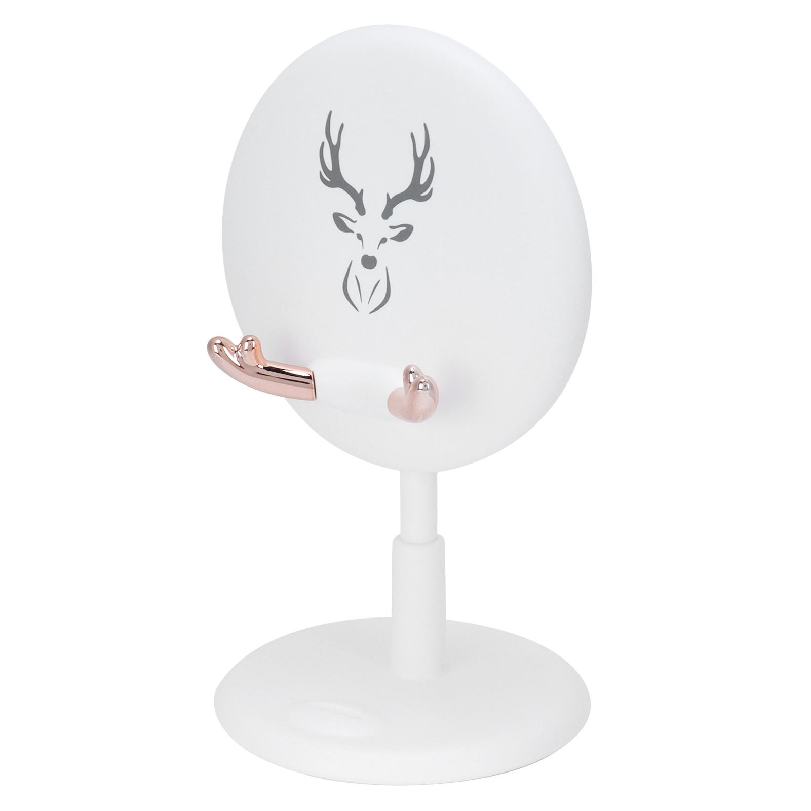 Cute Mobile Phone Holder Folding Mobile Phone Desktop Bracket for Live BroadcastWhite белый