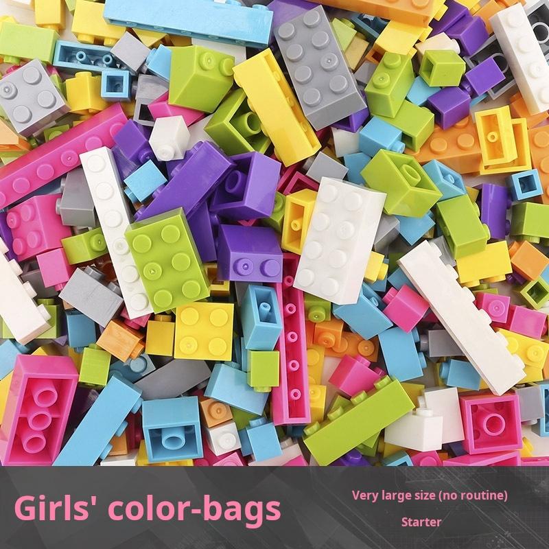 Building block assembly toys, internet famous small particles, loose for children of both genders, compatible with 6-12 yea