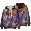 Pizza Tower Hra Scéna 3D Sublimační Potisk Mikina Unisex Retro Hra Pulovr Mikina s Kapucí