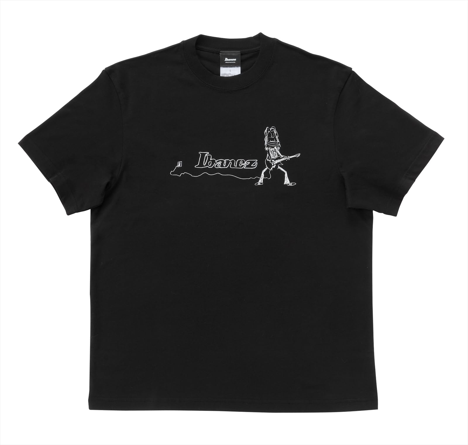 

Ibanez PAUL GILBERT Collaboration T-Shirt IBAT012XL Black