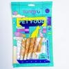 Pet Food Dog Snacks: Chicken, Duck & Beef Wrapped Rawhide Dental Chews 400g