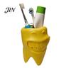 Bathroom Accessory 3D Printed Toothbrush Holder, Artistic Tooth Model Stable Base Holder Smiling Stand, Desktop Display Stand for Accessories