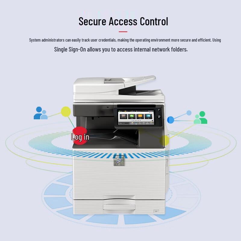 Sharp MX-B4053R Multifunction B&W Digital Office Copier CN plug (adapter included)
