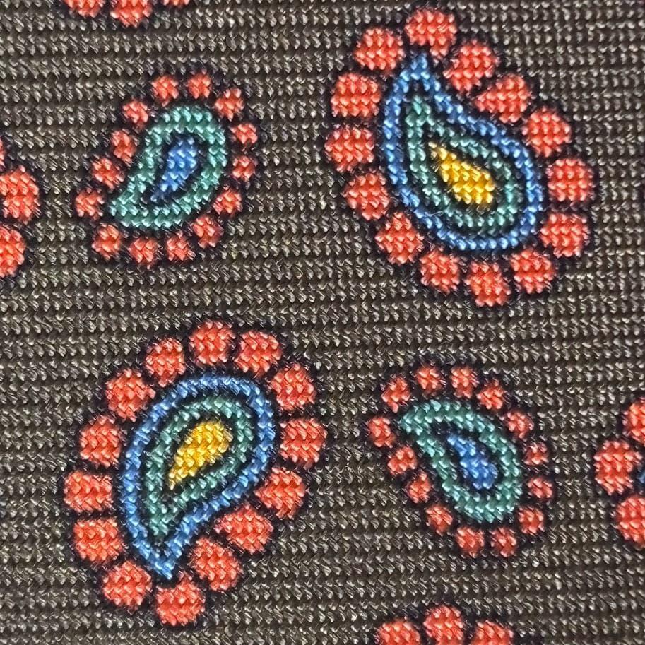Used Sforzato Altea Milano Sartori Paisley Tie