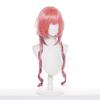 70cm Anime Miss Kobayashi's Dragon Maid Iruru Cosplay Wig Pink Wig Synthetic Hair Heat Resistant Wig