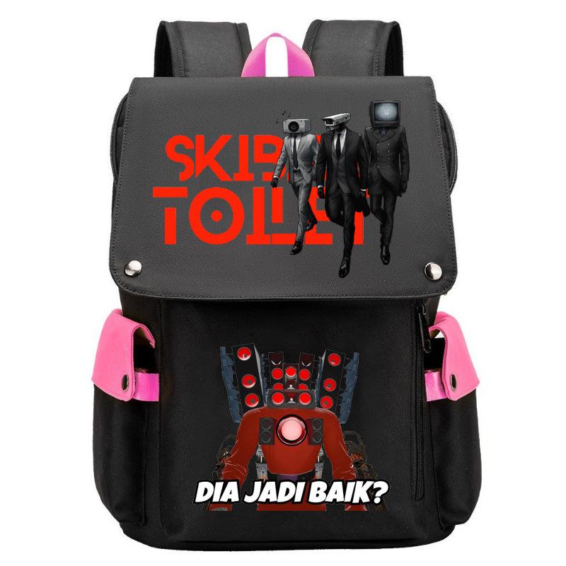 Amazon New Skibidi Toilet Man Student School Bag Children's Backpack