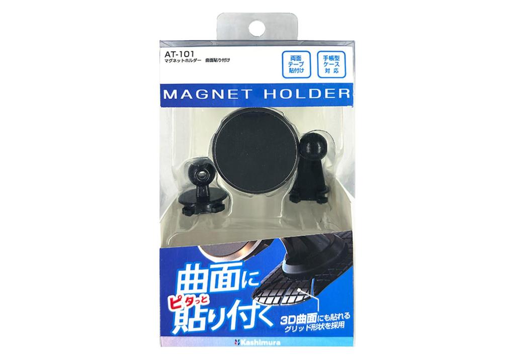Kashimura / Magnet Holder Curved Surface Paste Model Number: AT-101