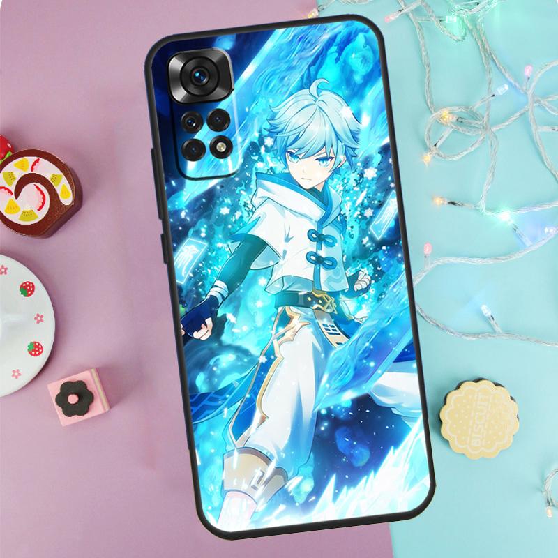

Genshin Impact Chongyun Case For Xiaomi Redmi Note 14 13 12 11 10 9 Pro 9S 10S 11S 12S Redmi 10C 12C 13C 14C Cover Redmi Note 12S