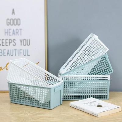1pcs Storage Basket Bathroom Desktop Storage Basket Green