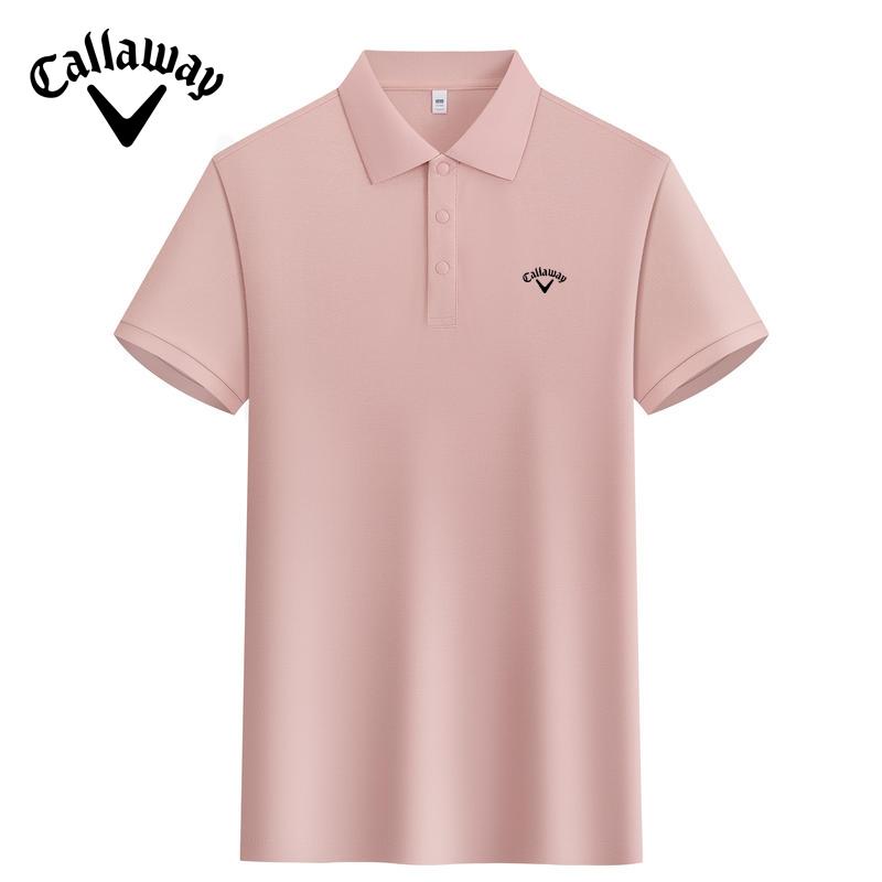 

FN600 Callaway 2026 Summer Women s Embroidered High Quality Cotton Polo Collar Shirt XL