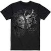 Classic Rock Metal Band Tshirt Iron Maiden Unisex T-Shirt: Senjutsu Large Grayscale Heads