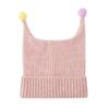 Christmas Red 100% Pure Cashmere Baby Wool Knitted Hat for Autumn & Winter Warmth