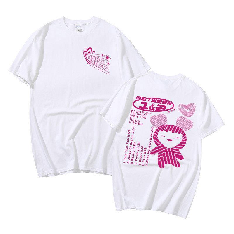 Combination Peripheral Harajuku Printed Fashion Men'S And Women'S T-Shirts Top Short Sleeves