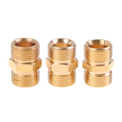 1Pcs High Pressure Washer Hose Extension Connector Adapter Copper M22 14mm And 15mm Male Thread Female Hose Coupler Adaptor