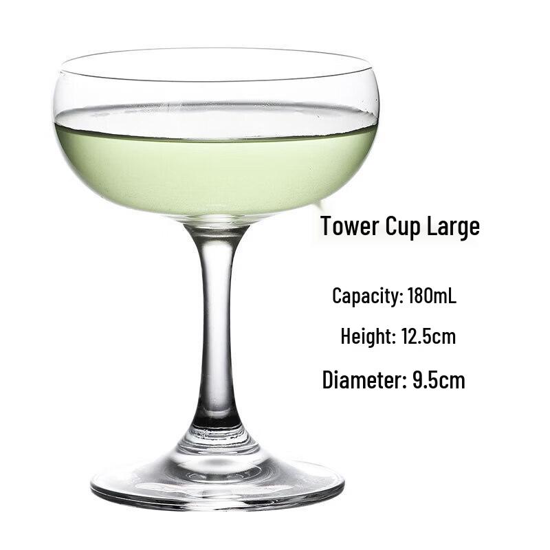 Qiwei European Style Martini Cocktail Glass