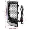 Motorrad LED Tagfahrlicht Blinker Verkleidung Untere Gitter Für Harley Touring Street Electra Glide CVO Limited 2014-2022