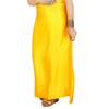 Indian Satin Silk Petticoat Bollywood Solid Inskirt Lining For Sari
