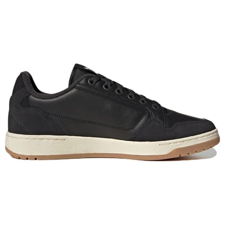 Adidas Originals Ny 90 Leather Classic Trend Durable Low-Top Skate Shoes Unisex Sneakers Black GX9704