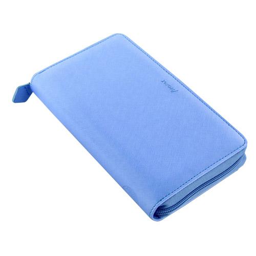 Filofax Filofax Saffiano Personal Compact Zip Organiser (Vista Blue)