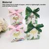 50 Pieces/Set Wedding Favors Candy Box with Ribbon Fashion Style Party Gift Boxes Pie Storage Birthday Ceremony
