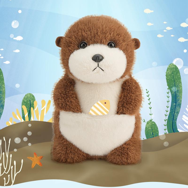 

Hugging Sea Otter Plush Toy - Soft and Cute Children s Doll 23 cm