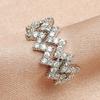 New Fashion Ear Cuff Bohemia Stackable C Shaped CZ Rhinestone Small Earcuffs Clip Earrings for Women Wedding Jewelry